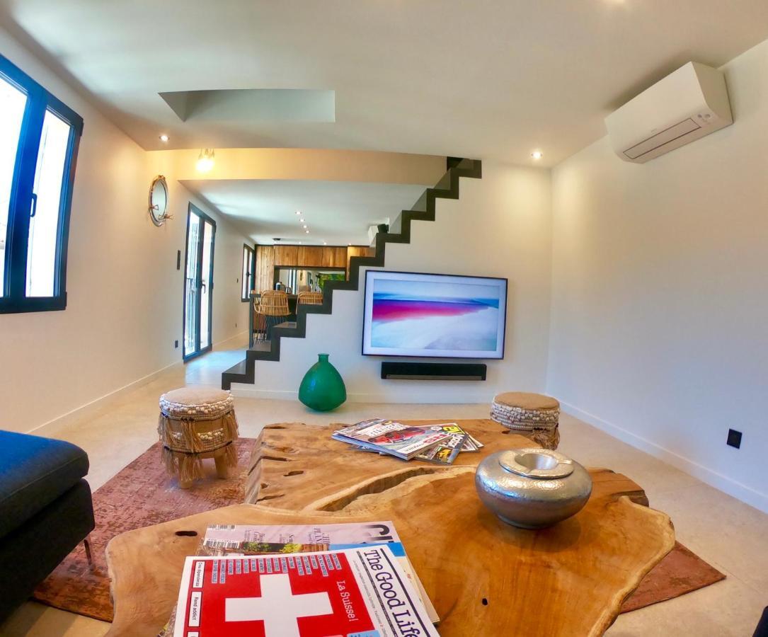 Casa Jungle ! Superb Duplex Apartment, Place Des Lices ! Saint-Tropez Kültér fotó
